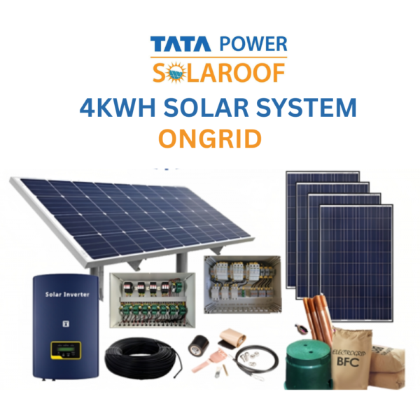 4 KWT TaTa Solar System